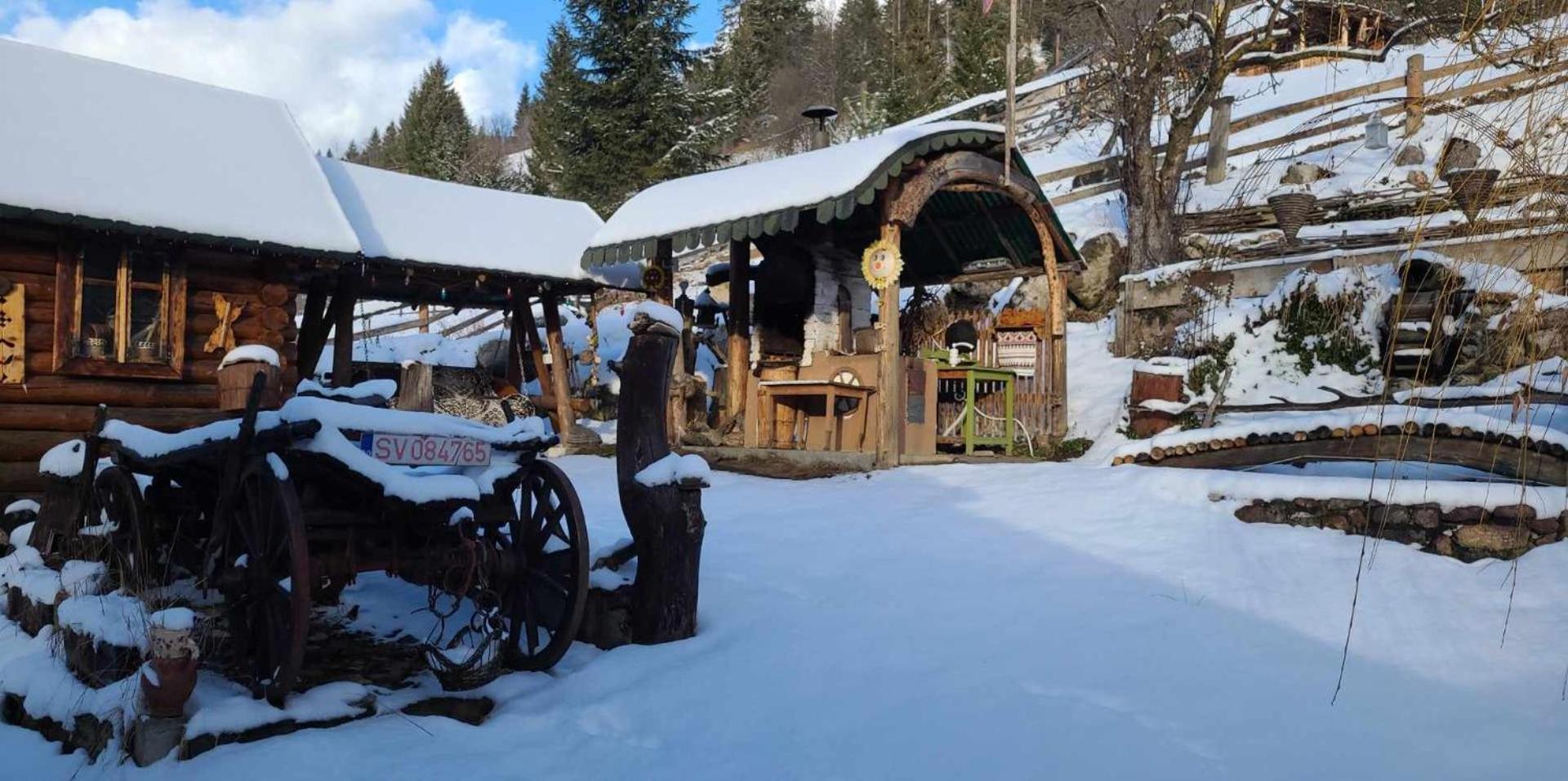 Casa Rustik Bucovina Villa Fundu Moldovei Exteriör bild