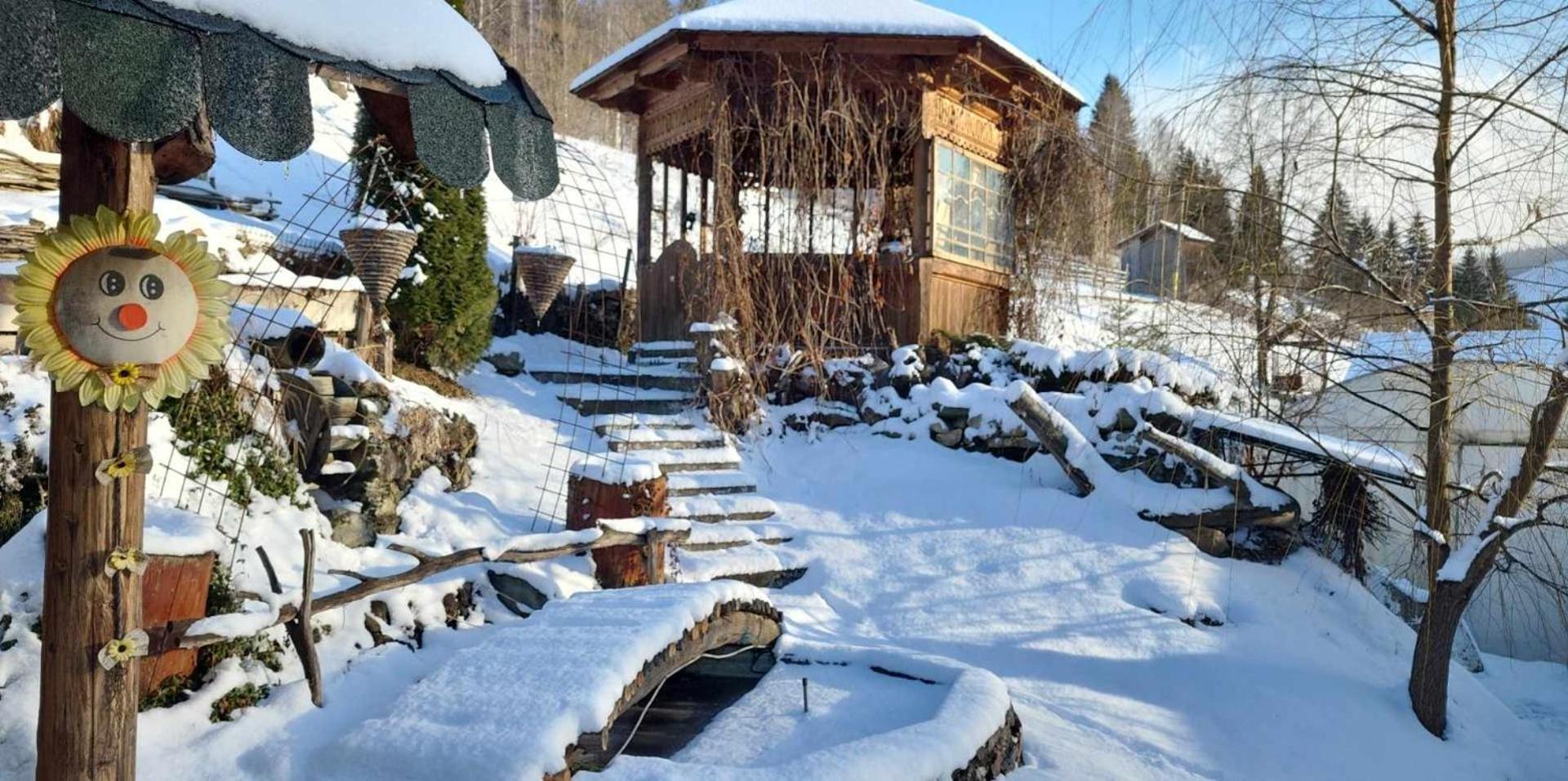 Casa Rustik Bucovina Villa Fundu Moldovei Exteriör bild
