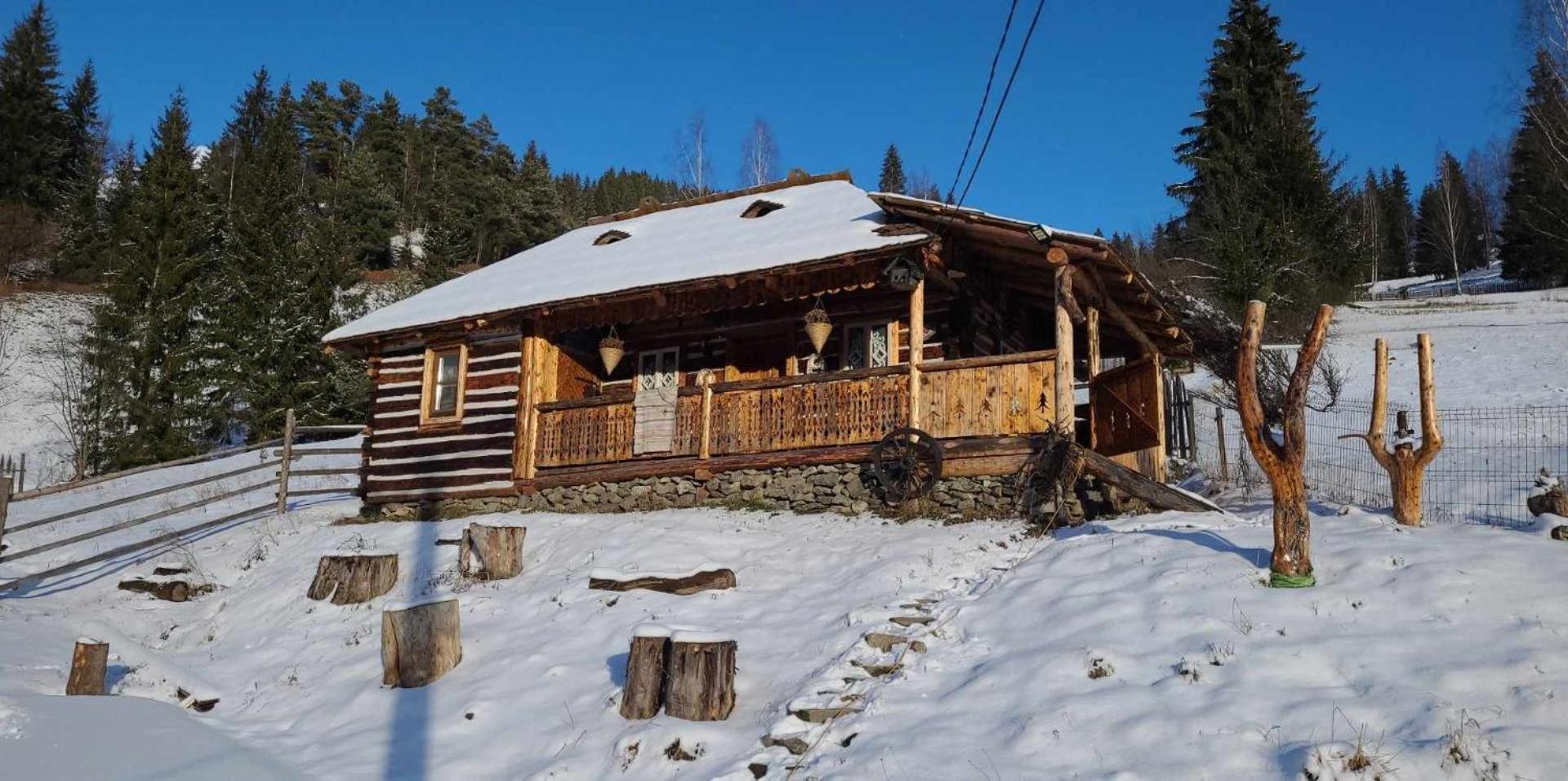 Casa Rustik Bucovina Villa Fundu Moldovei Exteriör bild