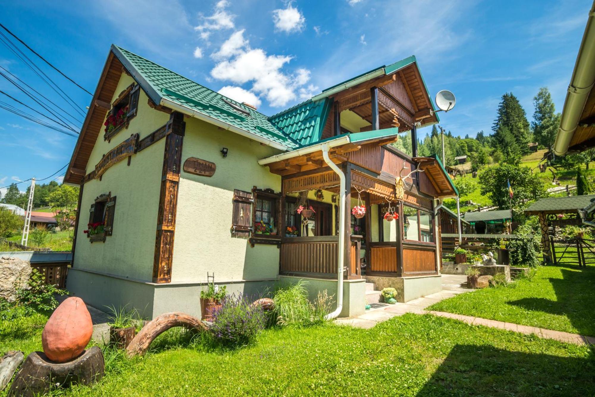 Casa Rustik Bucovina Villa Fundu Moldovei Exteriör bild